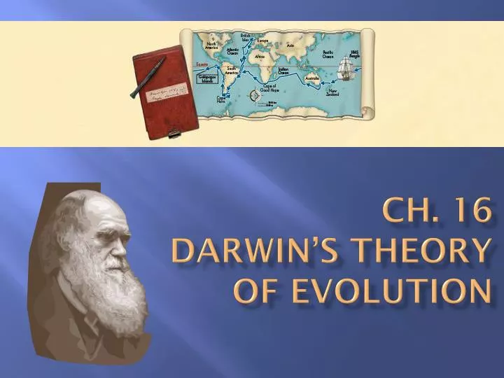 ch 16 darwin s theory of evolution