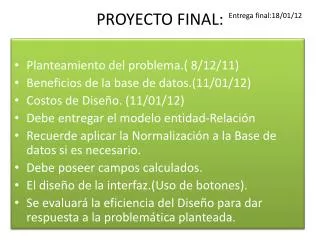 proyecto final