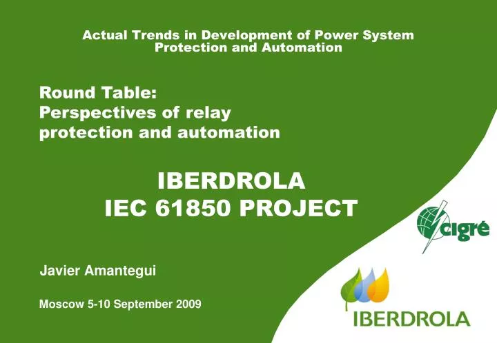 actual trends in development of power system protection and automation
