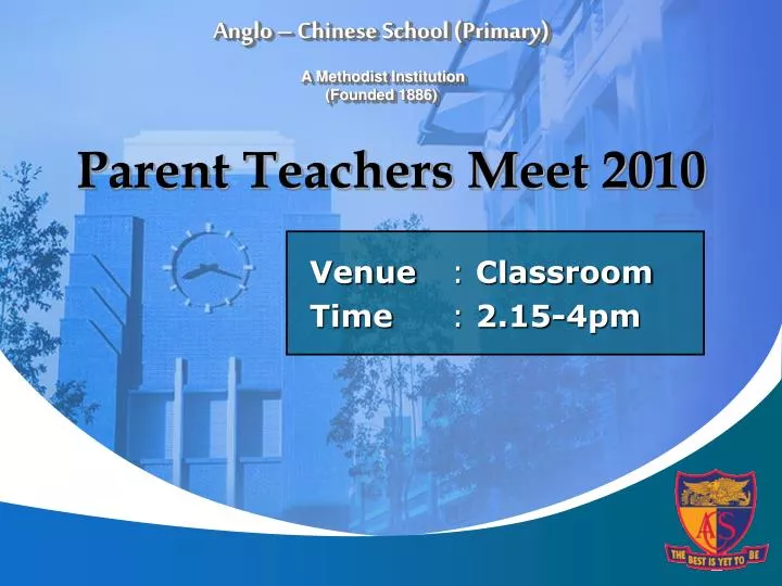 parent teachers meet 2010