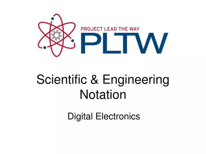 scientific engineering notation