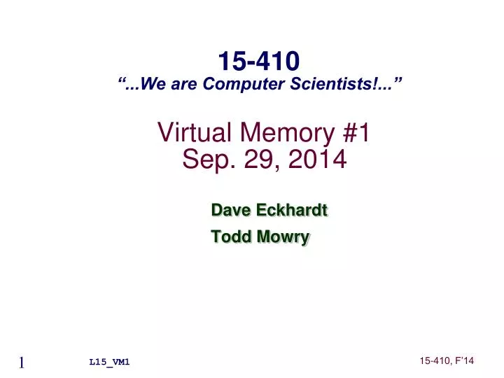virtual memory 1 sep 29 2014