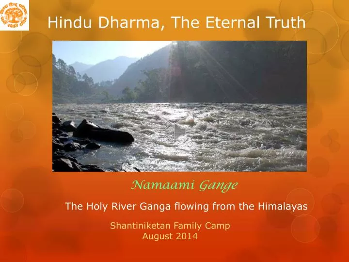 hindu dharma the eternal truth