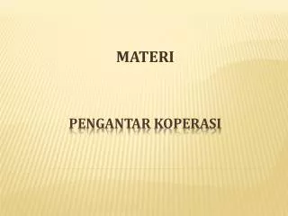 materi