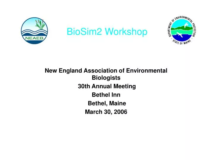 biosim2 workshop