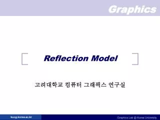 Reflection Model