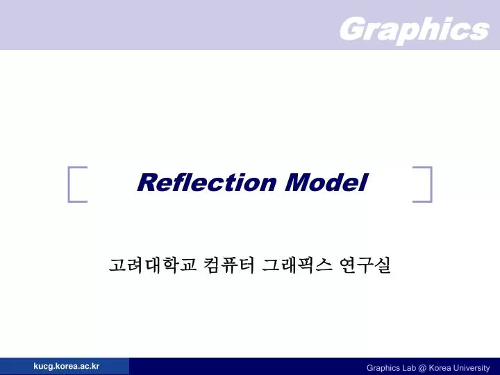 reflection model