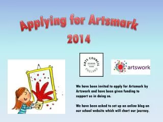 Applying for Artsmark