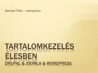 sarnyai tibor s arnyai hu