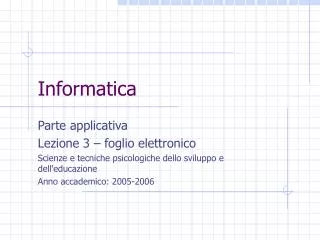 informatica