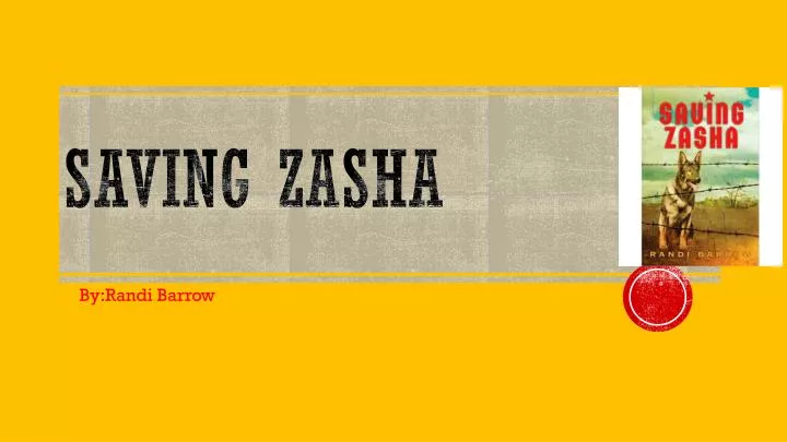 saving zasha