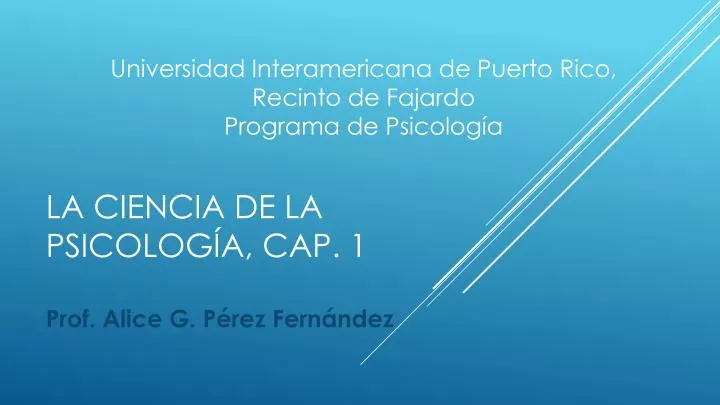 la ciencia de la psicolog a cap 1