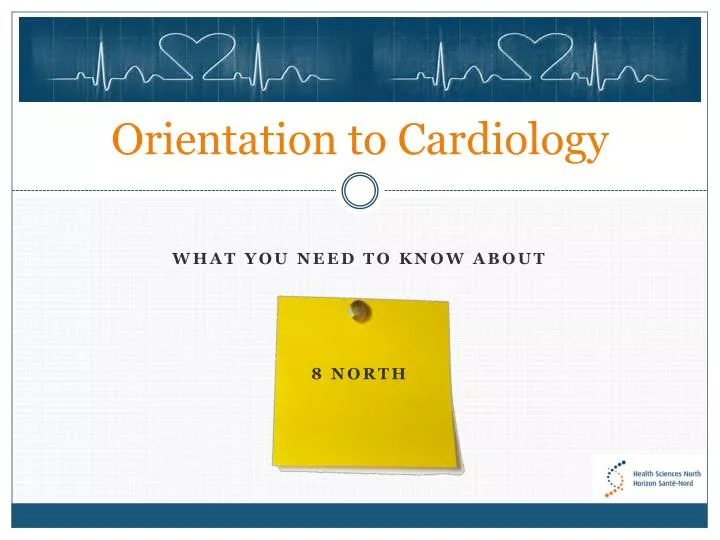 orientation to cardiology