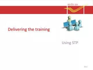 Delivering the training