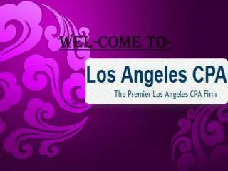 Tax Accountant Los Angeles and Forensic Accounting Los Angel