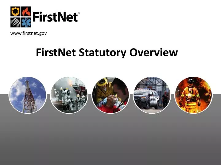 firstnet statutory overview