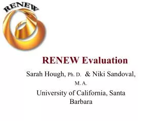 RENEW Evaluation