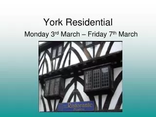 York Residential