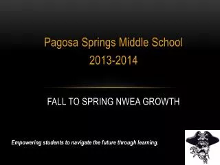 Fall to Spring NWEA Growth