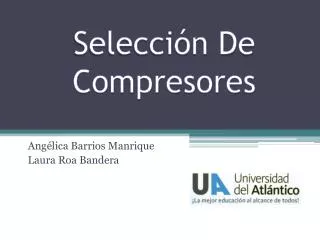 selecci n de compresores