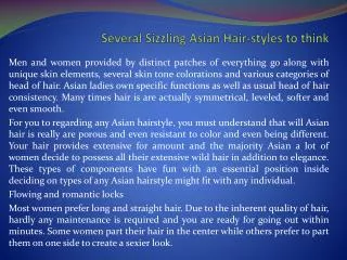 highlights for asian hair