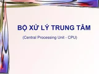 b x l trung t m