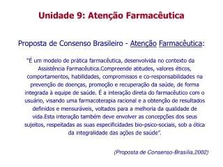 proposta de consenso brasileiro aten o farmac utica