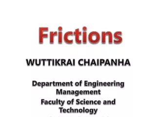 frictions