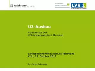 u3 ausbau