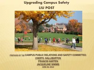 Upgrading Campus Safety LIU POST
