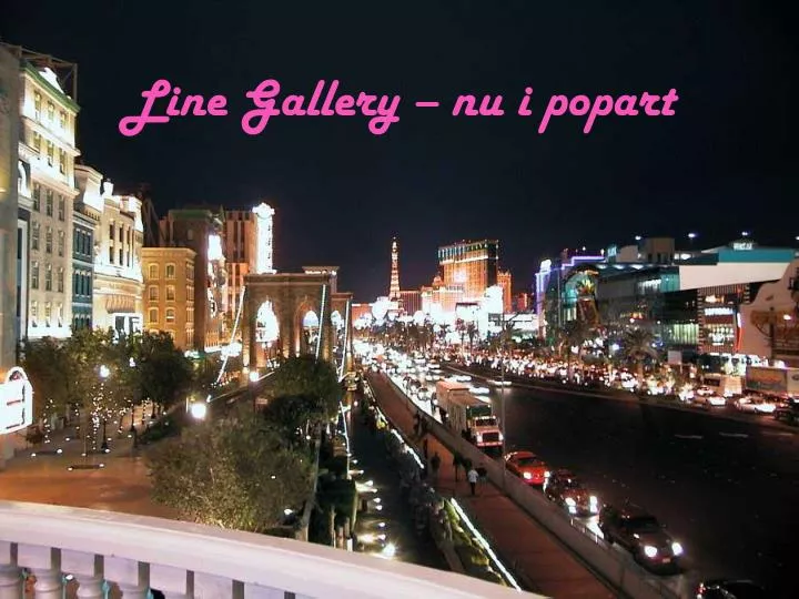 line gallery nu i popart