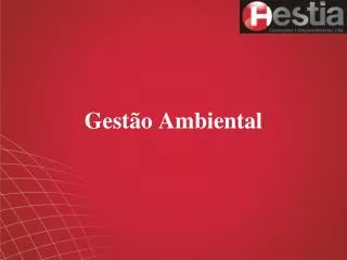 gest o ambiental
