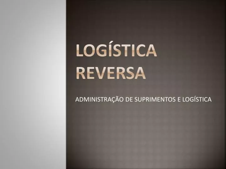 log stica reversa