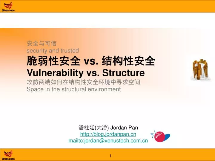 security and trusted vs vulnerability vs structure space in the structural environment