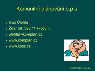 komunitn pl nov n o p s