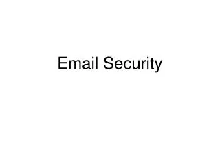 Email Security