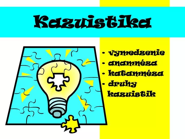 kazuistika