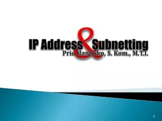 ip address subnetting