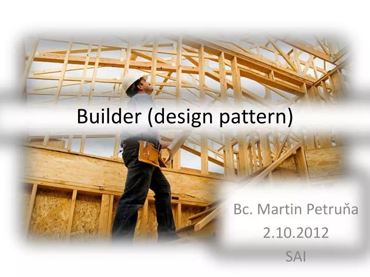 builder design pattern