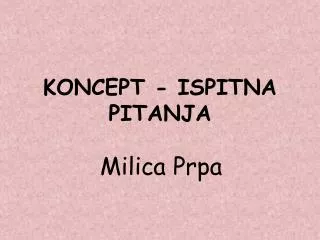 koncept ispitna pitanja