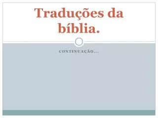tradu es da b blia