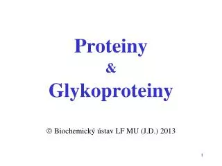 proteiny g lykoproteiny