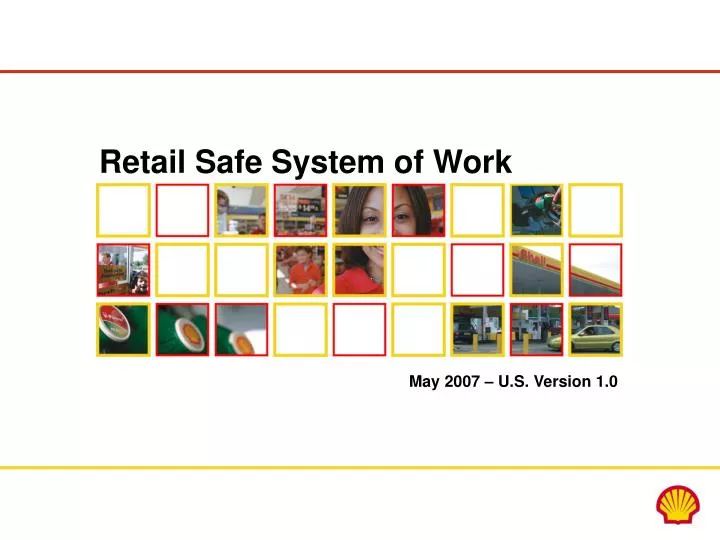 retail safe system of work