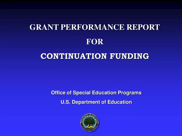 office of special education programs u s department of education