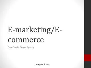 E-marketing/E-commerce