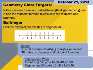 Geometry Clear Targets: