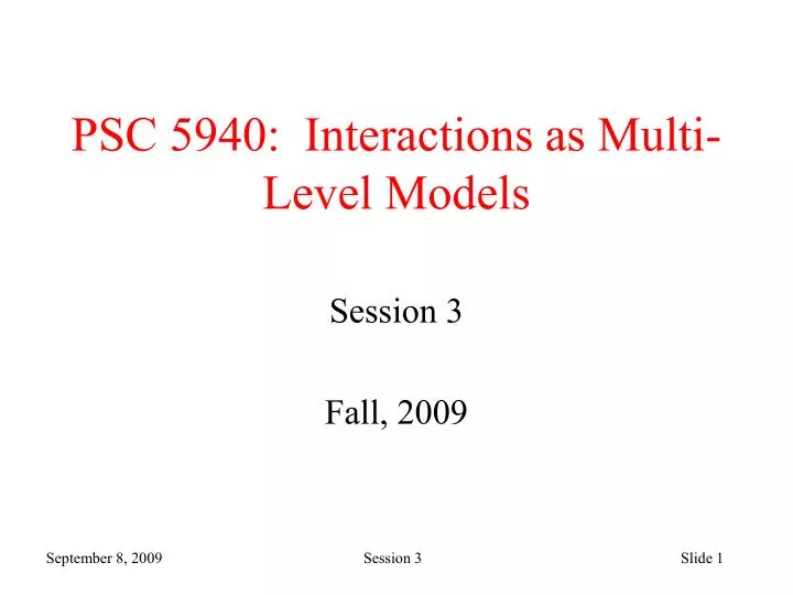 psc 5940 interactions as multi level models
