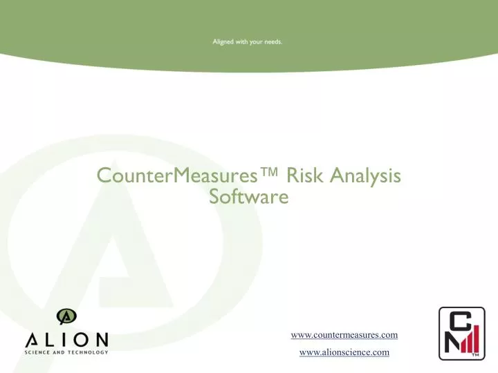 countermeasures risk analysis software
