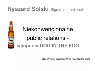 ryszard solski sigma international