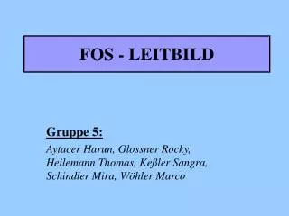 fos leitbild